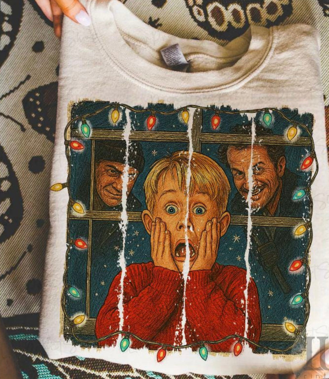 **CHRISTMAS IN JULY DEAL** Christmas Vacation Christmas Lights Sand Sweatshirt