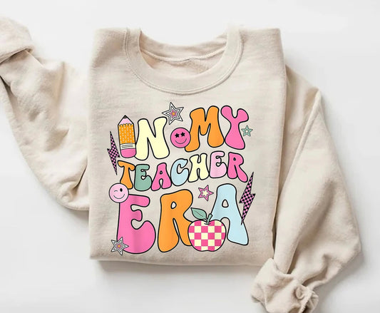 In My Teacher Era Sand Sweatshirt