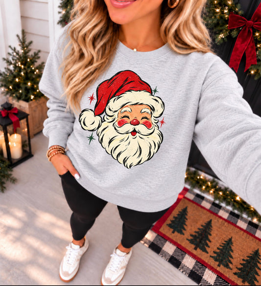 **DEAL OF THE DAY** Santa Claus Is Coming To Town Ash Sweatshirt