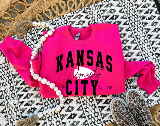Black & White Kansas City Dynasty Heliconia Sweatshirt