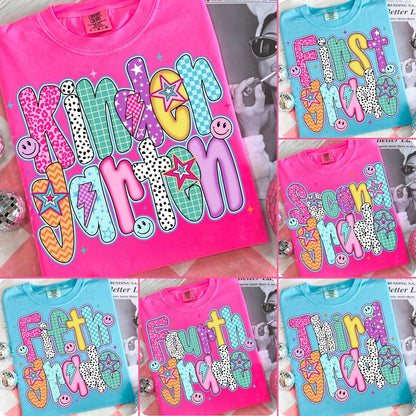 **BACK TO SCHOOL** Stars Grade Lagoon Tee