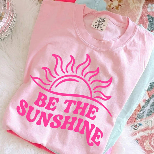 Pink Be The Sunshine Blossom Tee