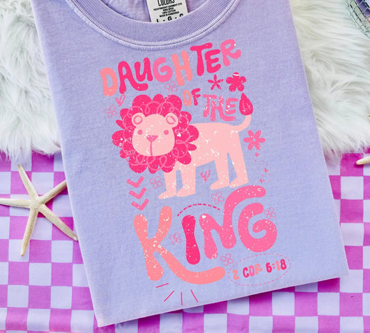 Daughter Of The King Violet Tee