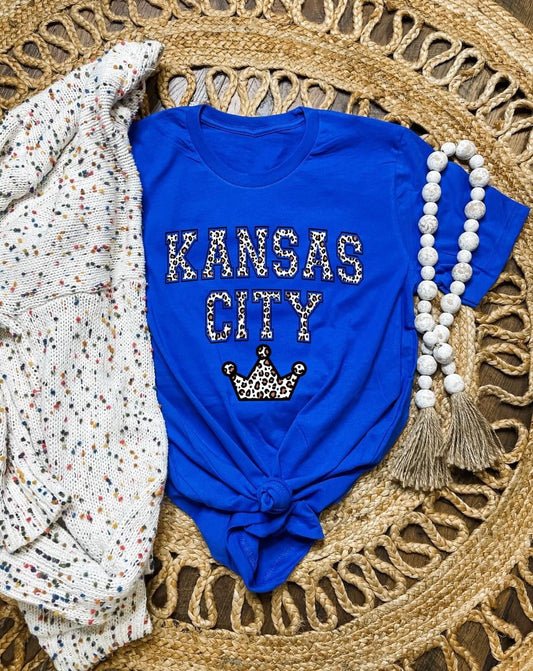 Kansas City Leopard Crown Royal Tee