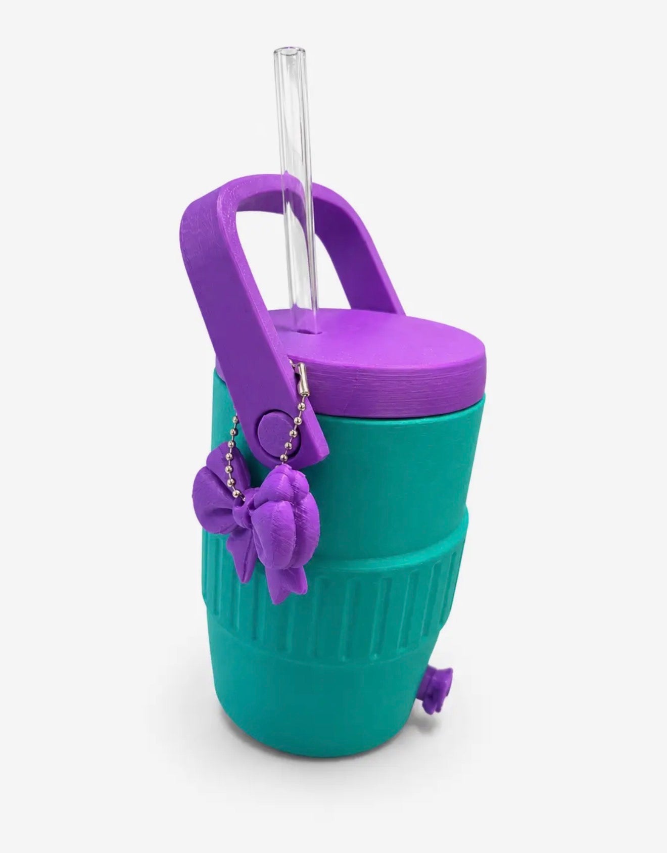 **PREORDER** Teal/Purple 12oz Jug Cooler Can Holder