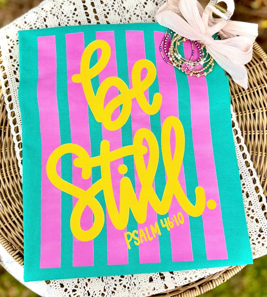 Be Still Island Green Tee