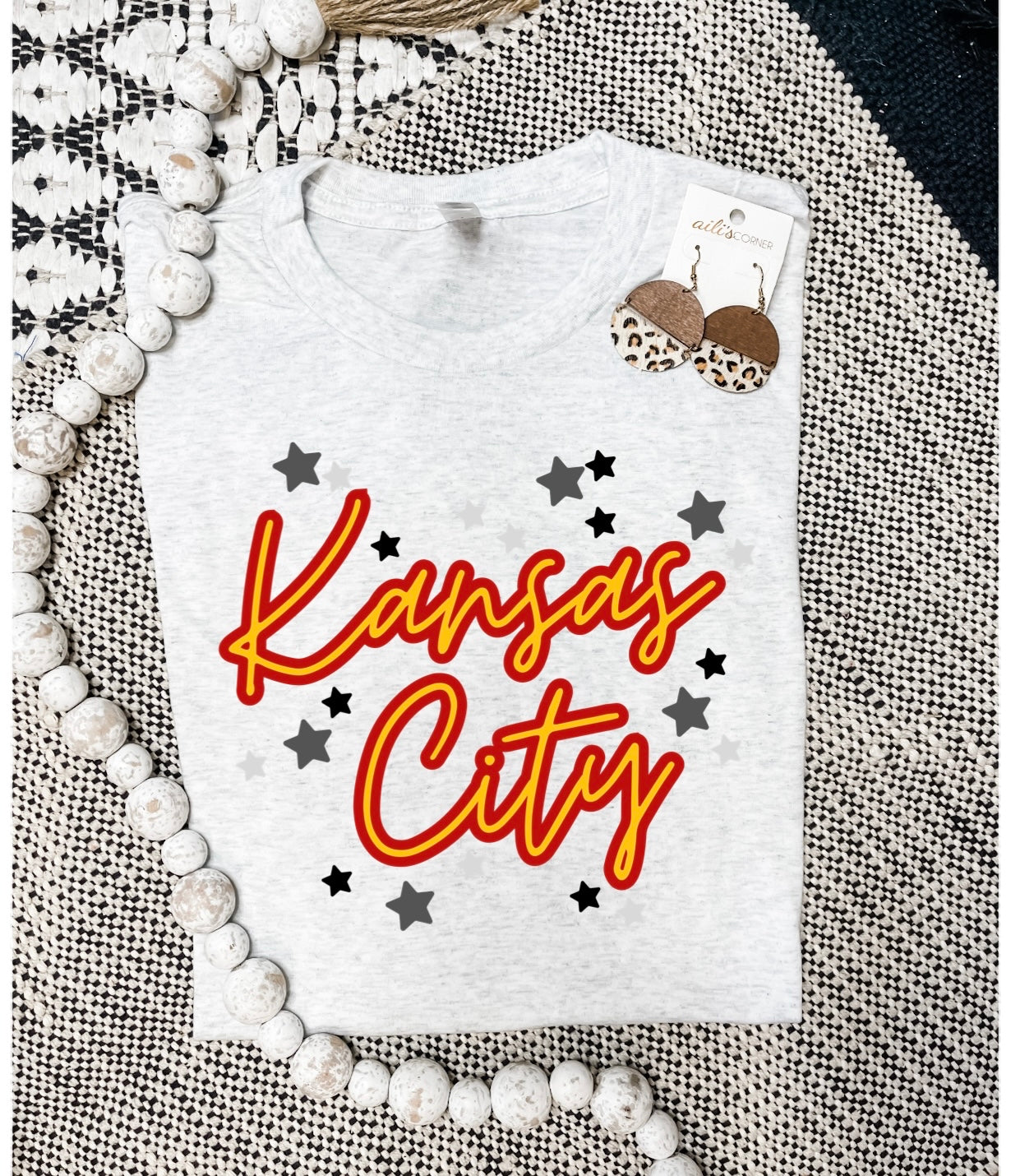 Kansas City Black & Grey Stars