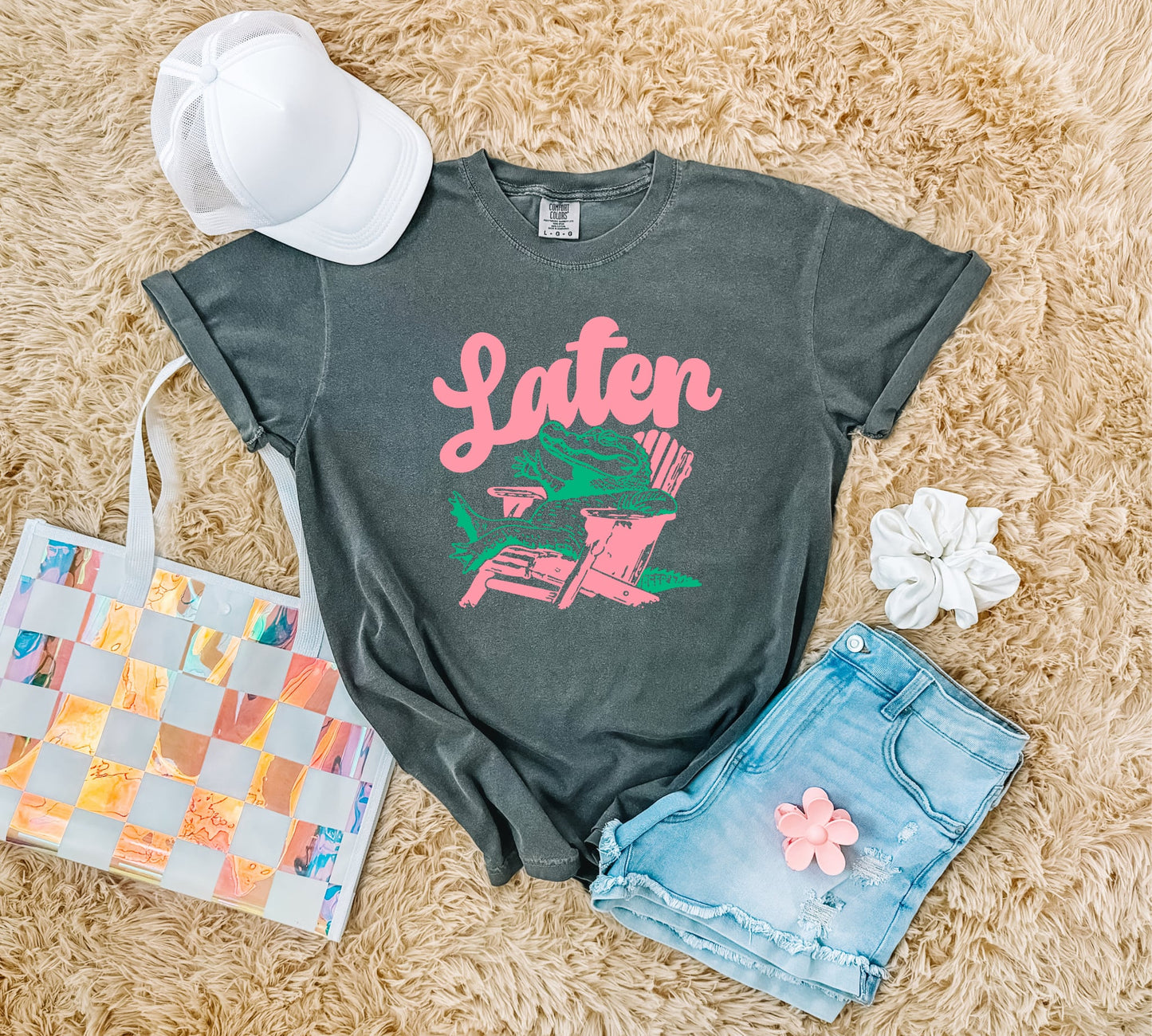**DEAL OF THE DAY** Later Alligator Pepper Tee
