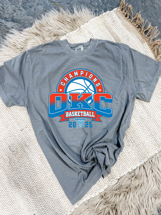 OKC 2025 Grey Tee