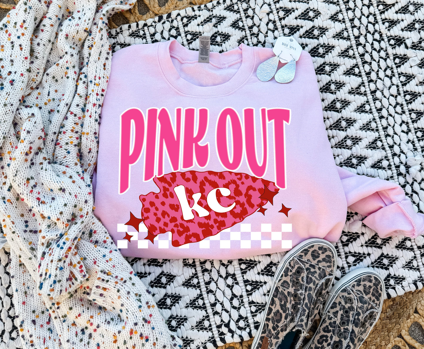 Pink Out Checkered KC Light Pink Option