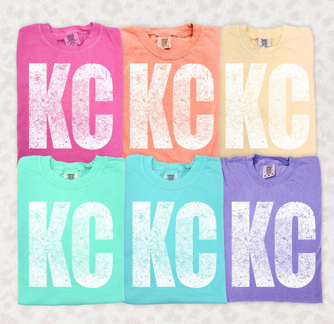 **DEAL OF THE DAY** White Grunge KC Tee Option