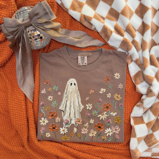 Wildflowers Ghost Espresso Tee