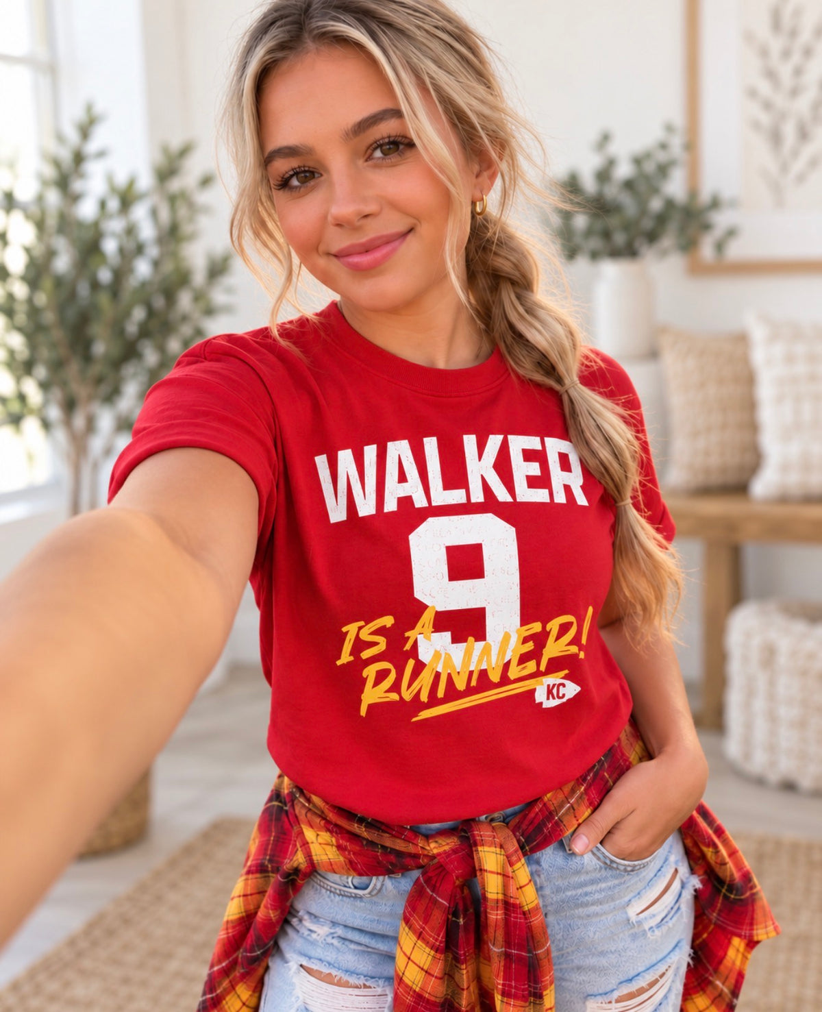 **DEAL OF THE DAY** Walker Is A Runner Red Tee