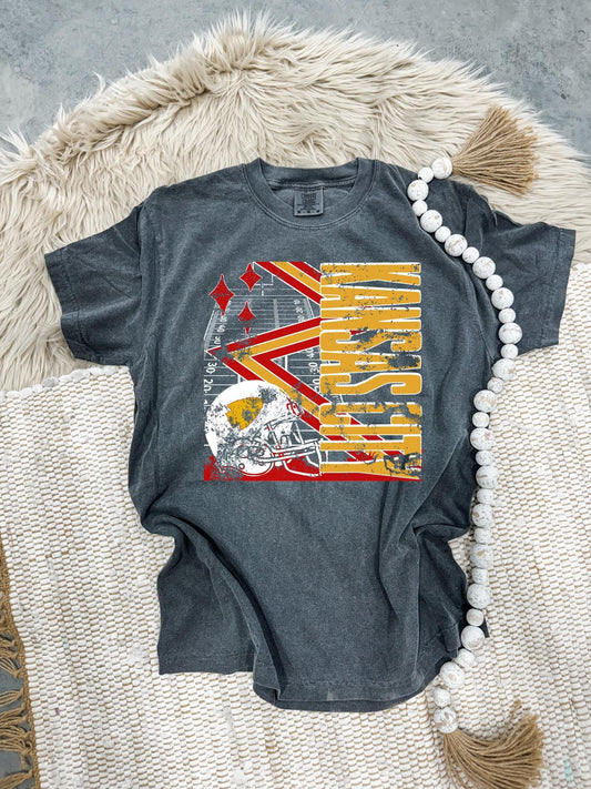 **HALFTIME DEAL** Kansas City Football Field Pepper Tee