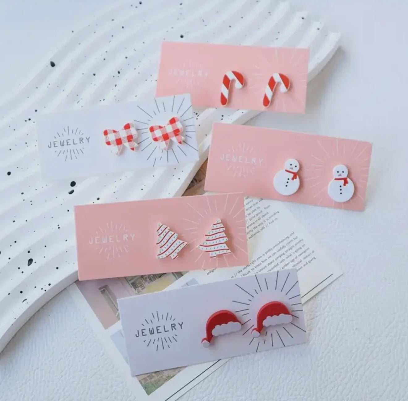 **PINK FRIDAY DEAL** Cutesy Holiday Stud Earrings