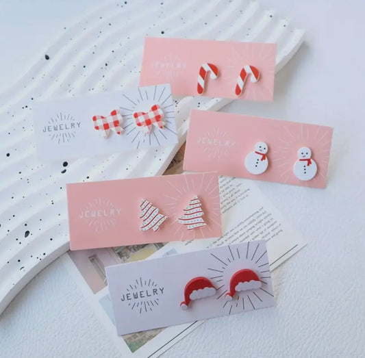 **PINK FRIDAY DEAL** Cutesy Holiday Stud Earrings