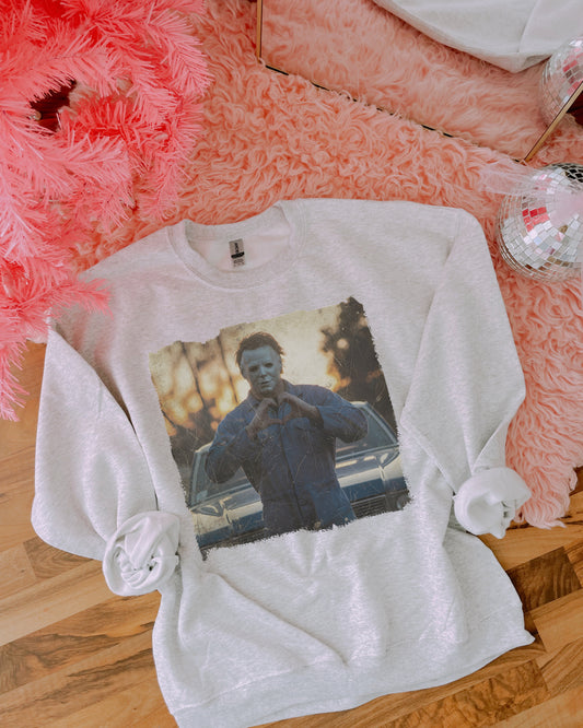 MM Heart Ash Sweatshirt
