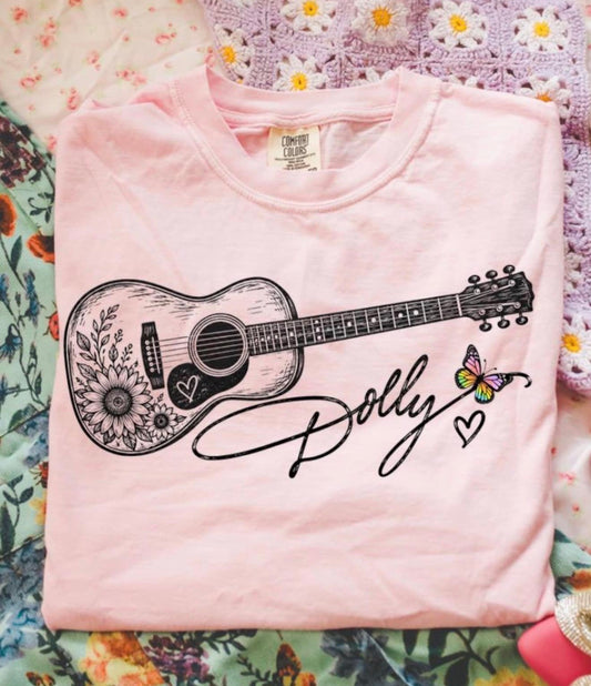 Butterfly Guitar Blossom Tee