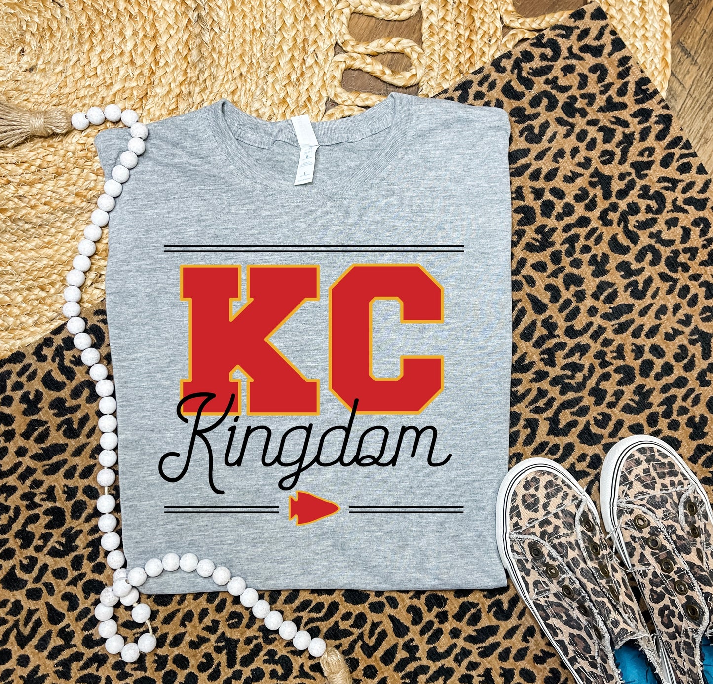 KC Kingdom Grey Tee