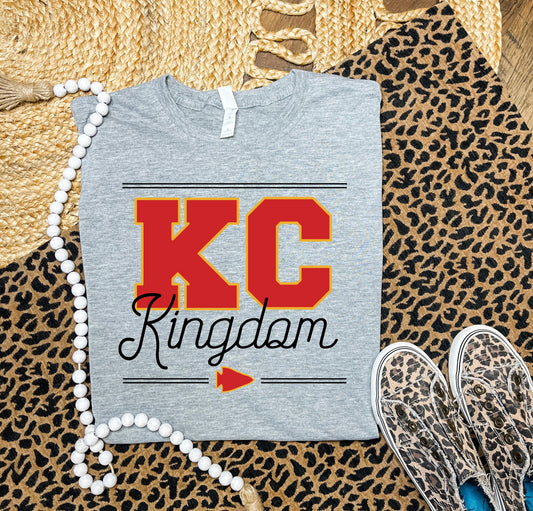 KC Kingdom Grey Tee