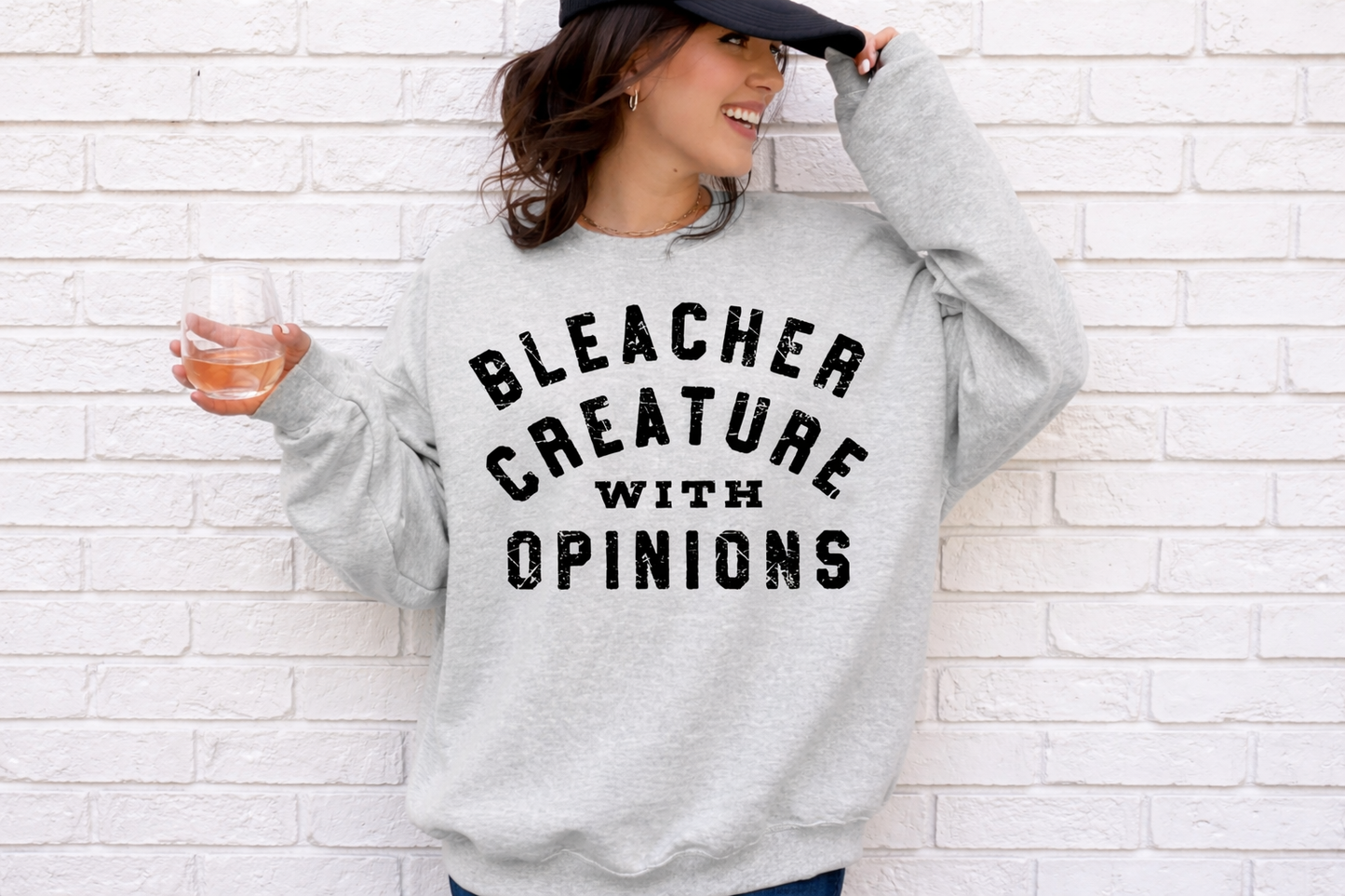 **DEAL OF THE DAY** Black Bleacher Creature With Opinions Ash Sweatshirt
