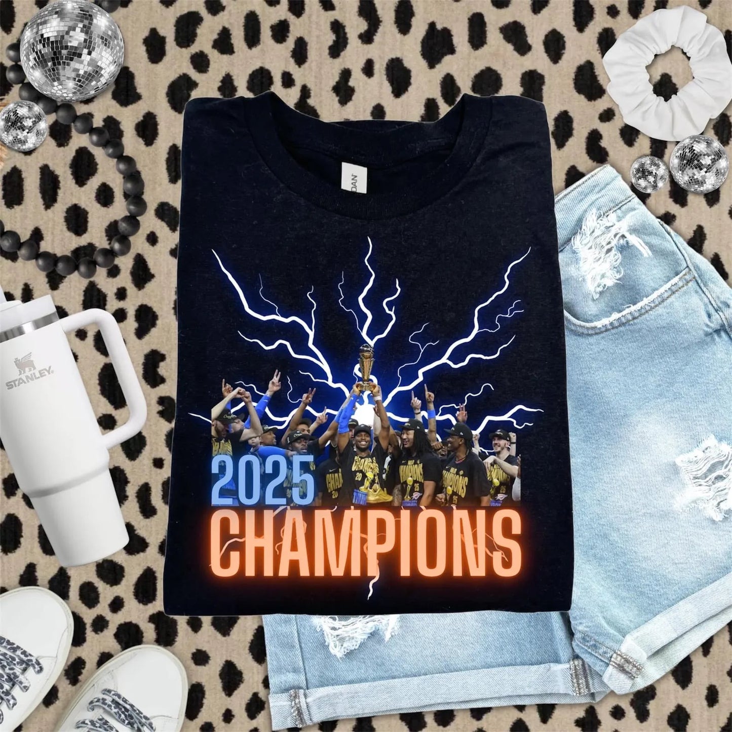 Champions Trophy Black Tee
