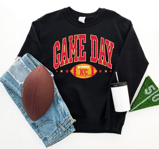 Game Day KC Gold Football Black Option