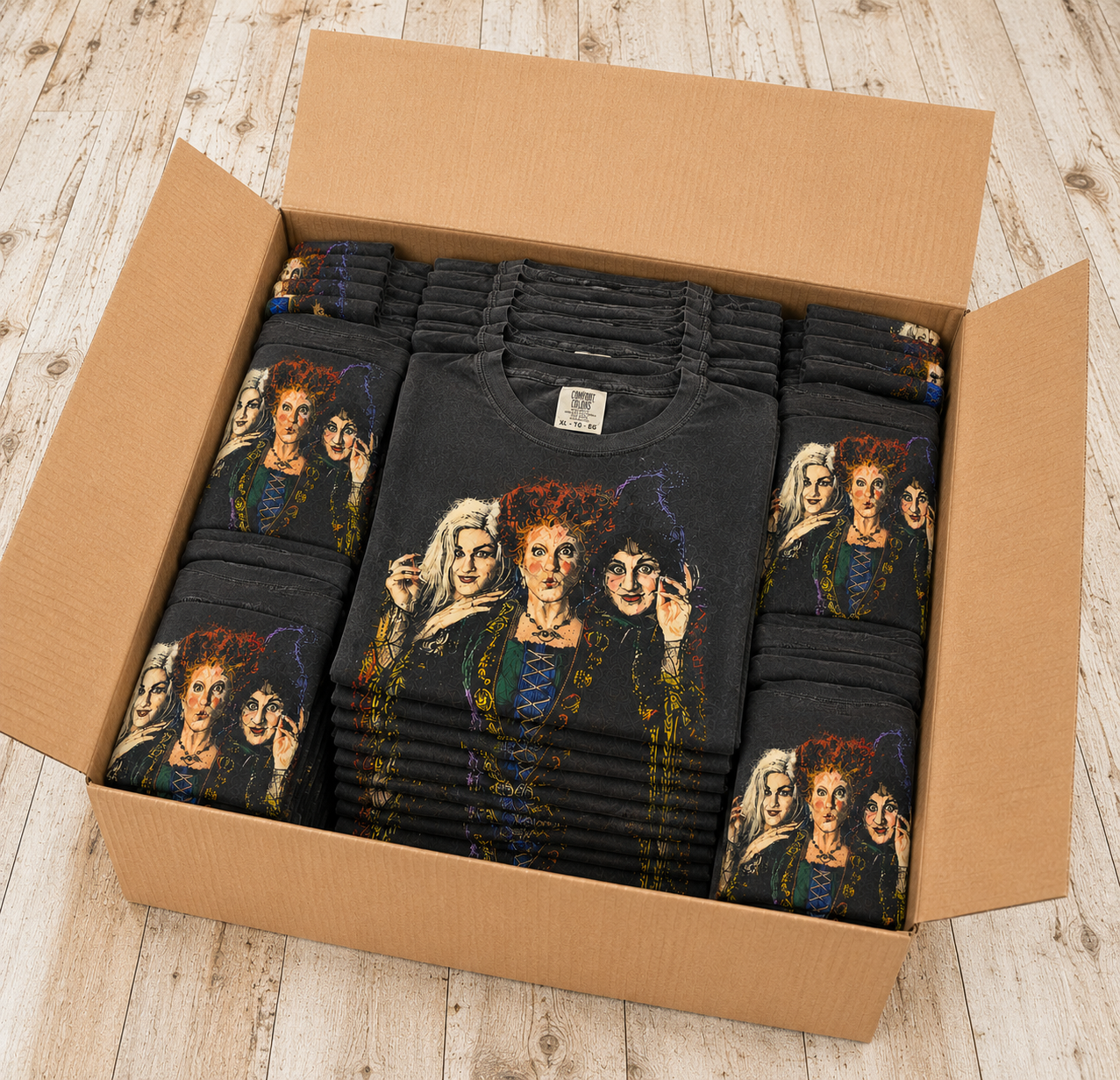 **DEAL OF THE DAY** Halftone Witches Pepper Tee