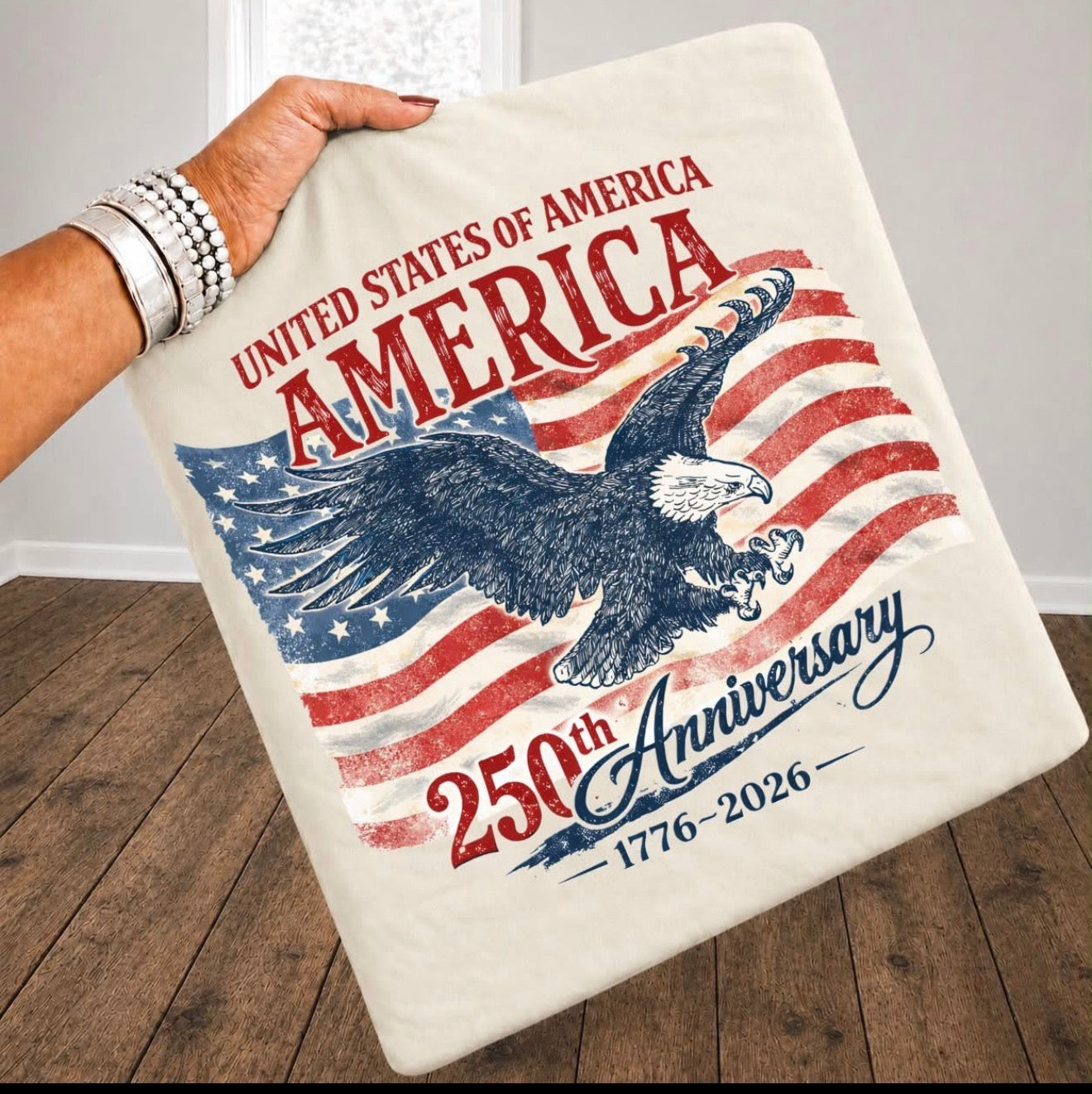 USA 250th Anniversary Ivory Tee