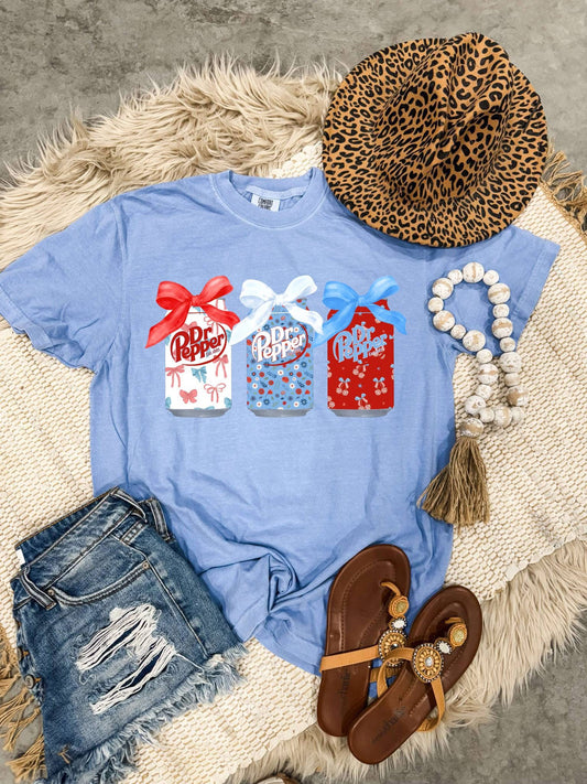 DP Soda Pop Washed Denim Tee