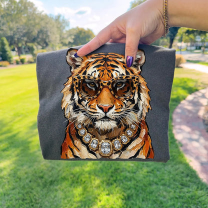 Glam Tiger Tee Options