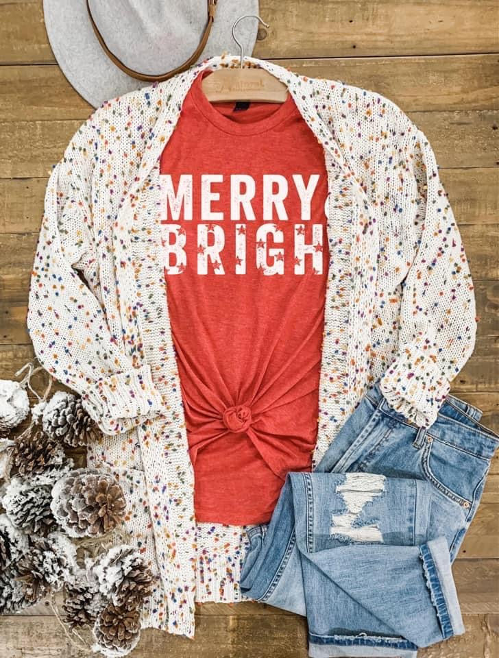 White Confetti Cardigan