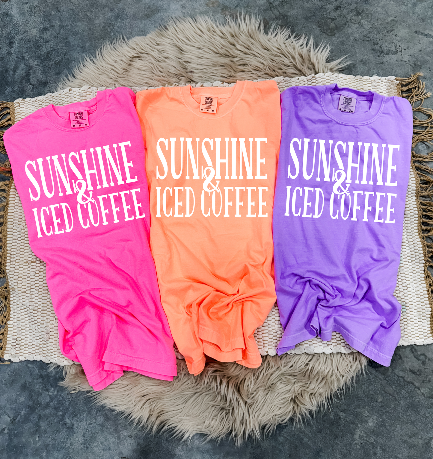 **DEAL PRICE** White Sunshine & Iced Coffee Color Options