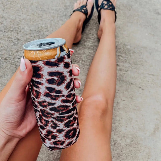 **BLACK FRIDAY DEAL** Tall Leopard Coozie