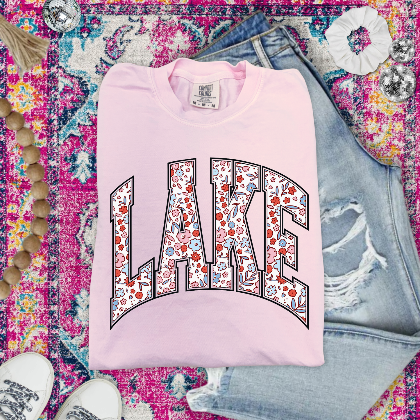 Ditsy Floral Lake Blossom Tee
