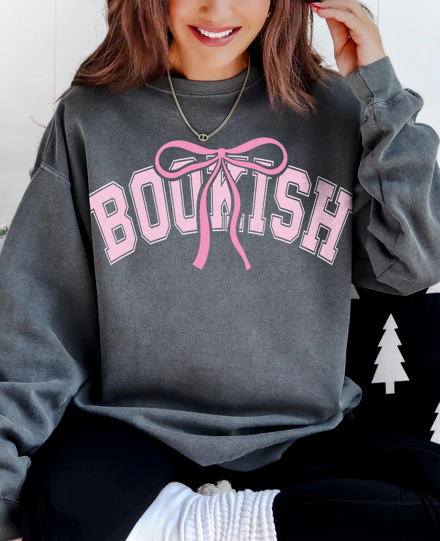 Bookish Comfort Colors Pepper Sweatshirt