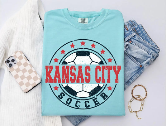 Circle Kansas City Soccer Chalky Mint Tee