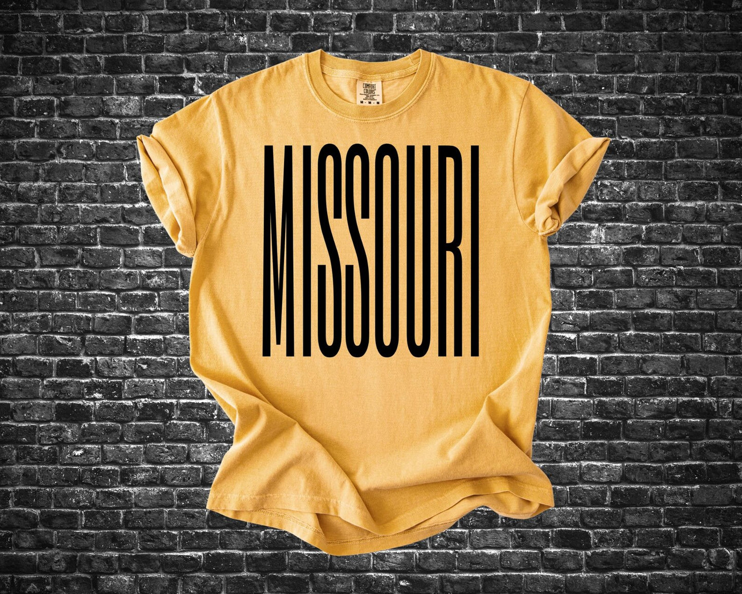 Black Missouri Mustard Tee