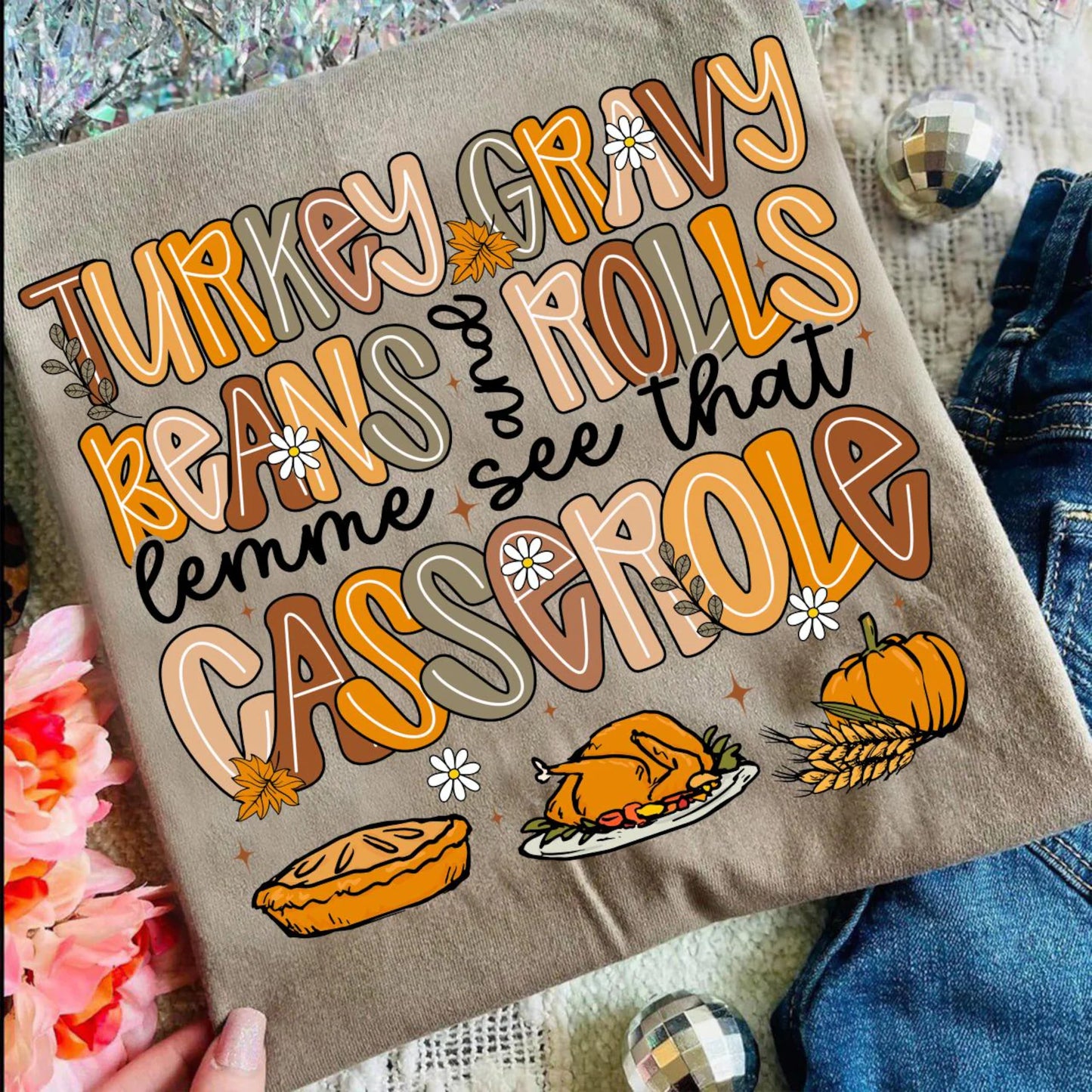 **DEAL PRICE** Lemme See That Casserole Espresso Tee