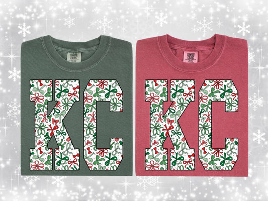 **HALFTIME DEAL** Ribbons KC Tee Options