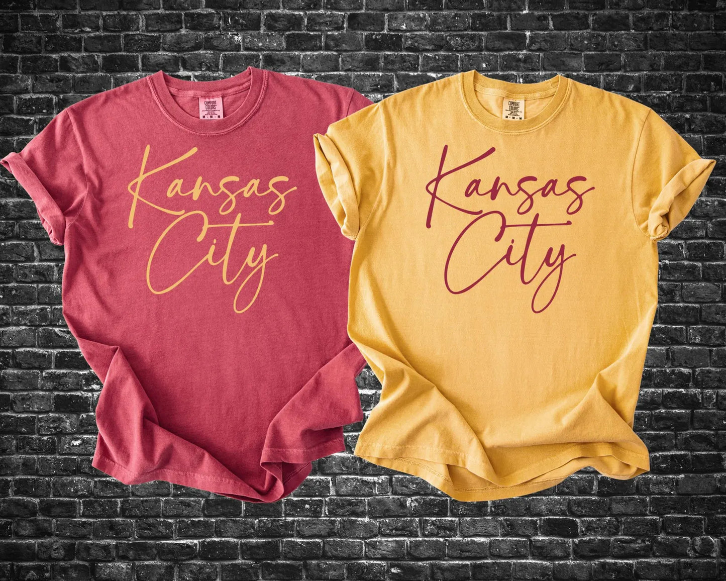 **DEAL PRICE** Cursive Kansas City Script Option