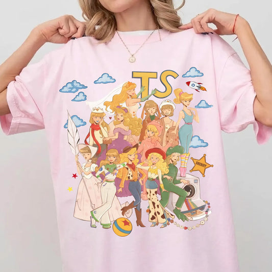Multi Princesses Blossom Tee