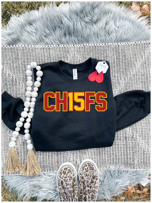 CH15FS Black Sweatshirt