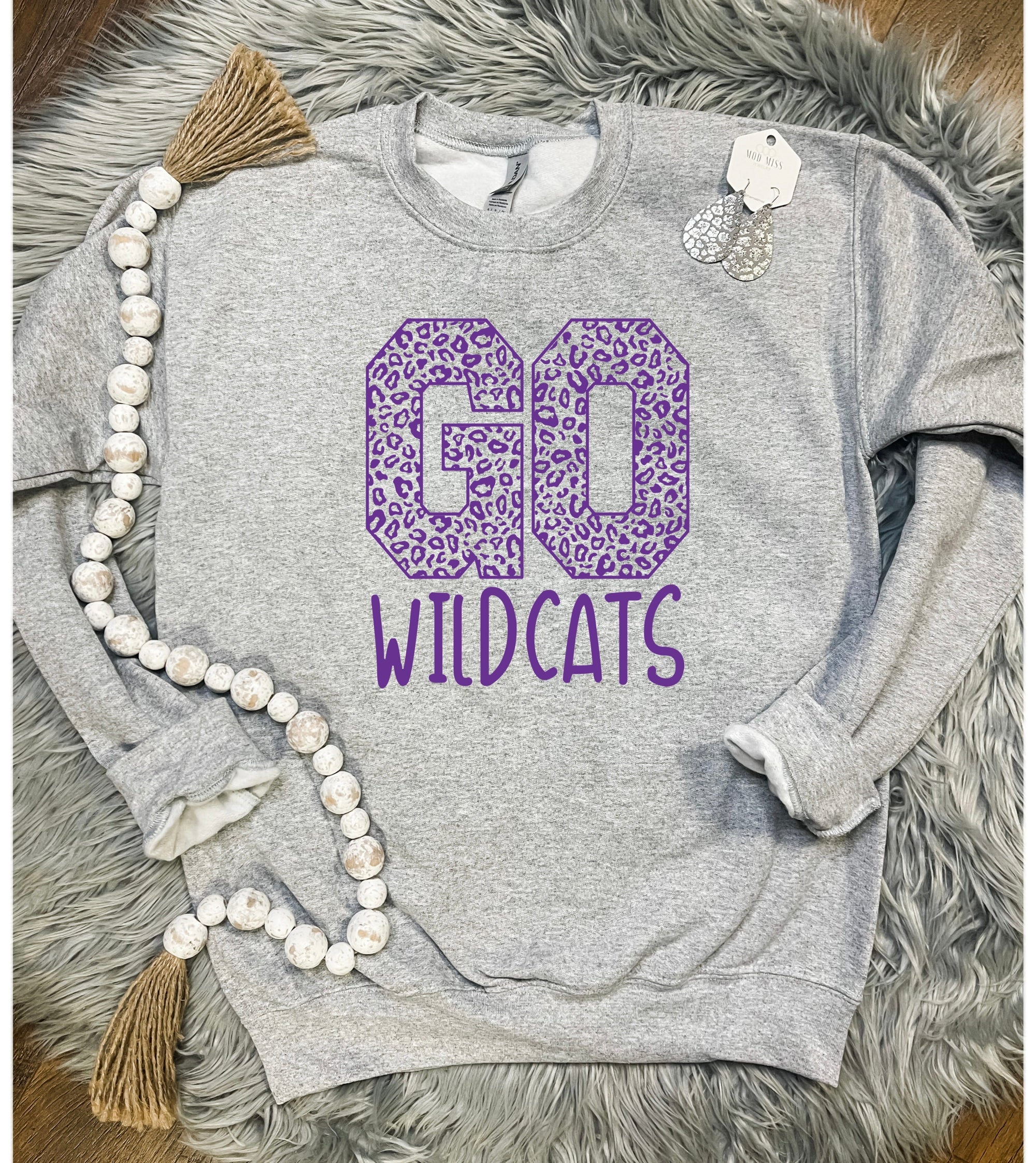 Go Wildcats Grey Sweatshirt