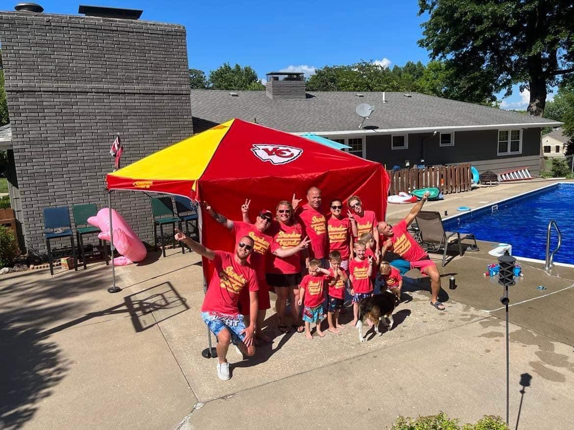Sunday Funday Heather Red Tee