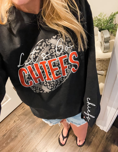 **DEAL OF THE DAY** Let's Go Chiefs Black Sweatshirt