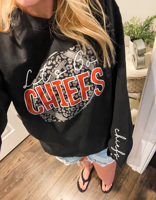 **DEAL OF THE DAY** Let's Go Chiefs Black Sweatshirt