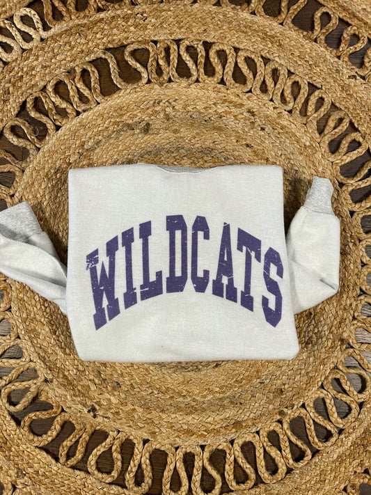 Vintage Wildcats Inverted Sweatshirt