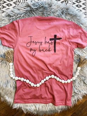 FRONT + BACK- Jesus Has My Back