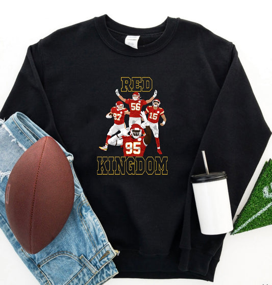 Gold Red Kingdom Players Design